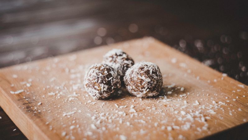 Proteinbällchen mit Insektenmehl