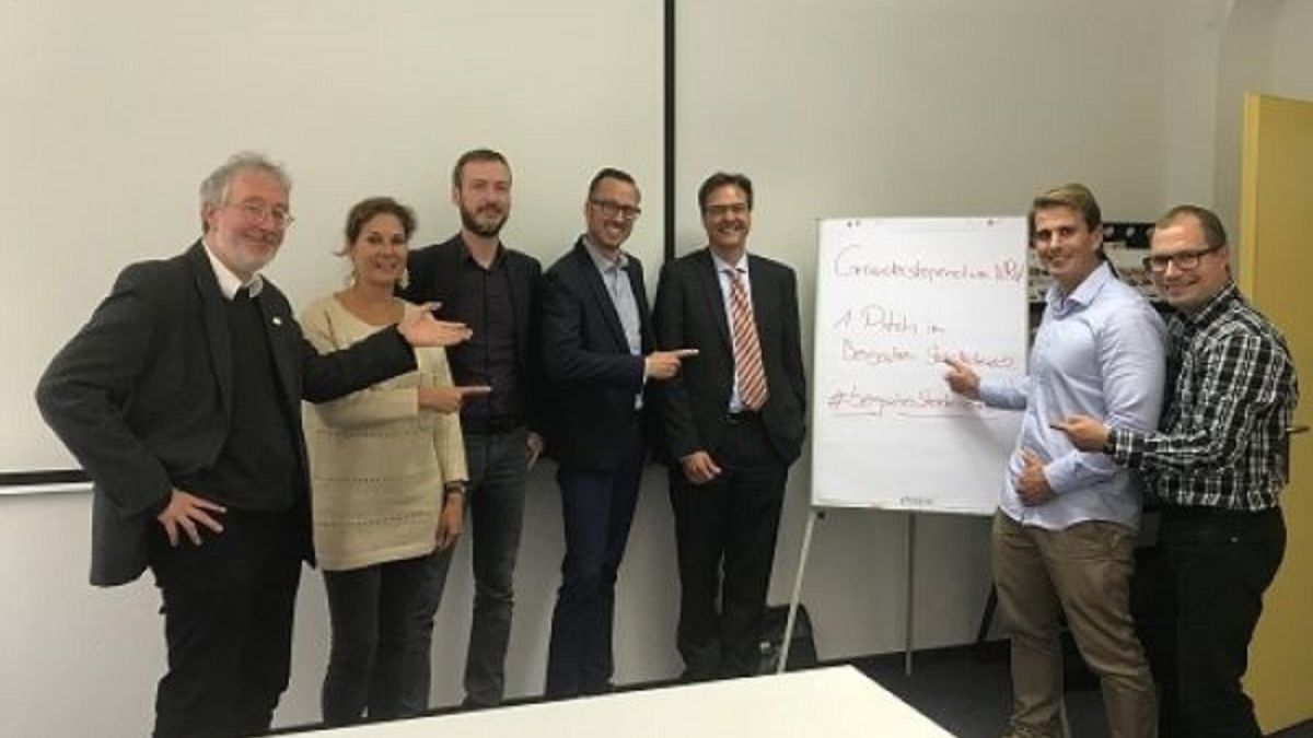 Jury des Netzwerks mit Gründer Benjamin Schmidt von „NEULAND Agronomics GmbH“